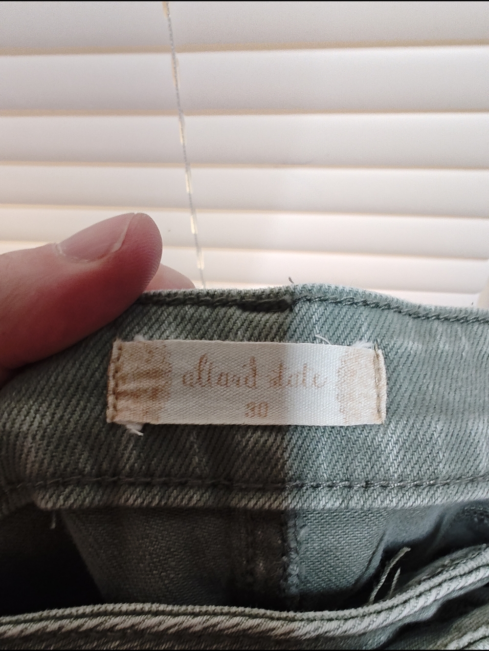 Altar'd State Olive Green Pants - Picture 2 of 5